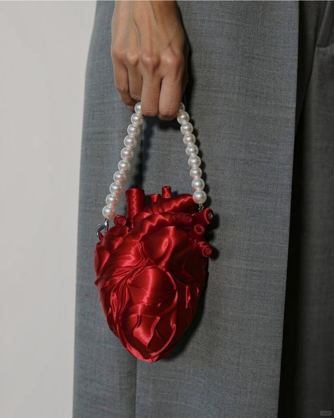 Pulse Bag (Anatomical Heart Bag) - Red